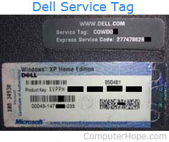 dell poweredge 2950 serial number location